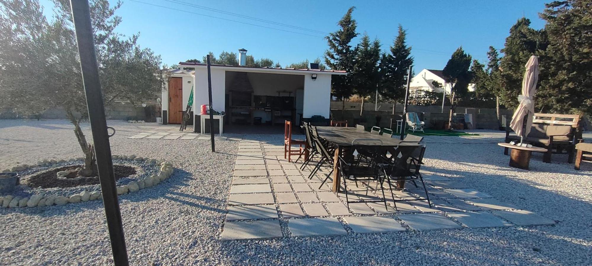 Casa Rural Con Piscina Climatizada Y Barbacoa A 10 Km De Alicante Y Playas, 3000 M2 De Terreno เอลเช ภายนอก รูปภาพ