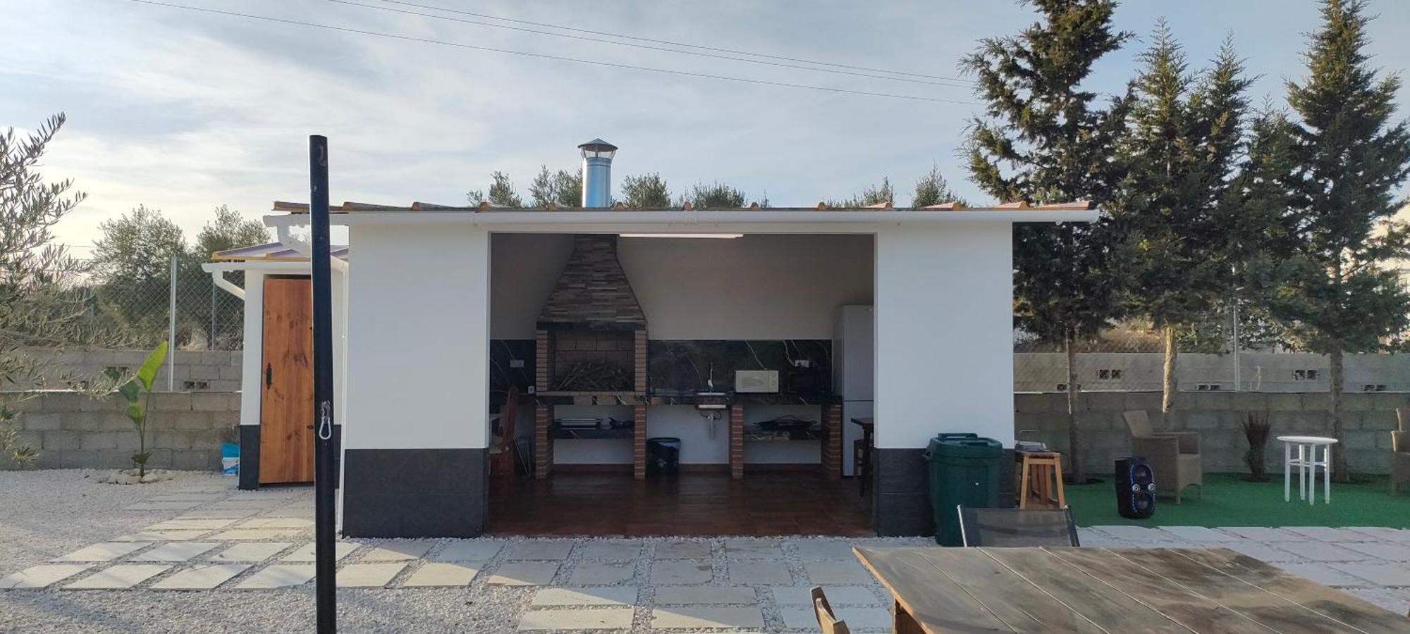 Casa Rural Con Piscina Climatizada Y Barbacoa A 10 Km De Alicante Y Playas, 3000 M2 De Terreno เอลเช ภายนอก รูปภาพ