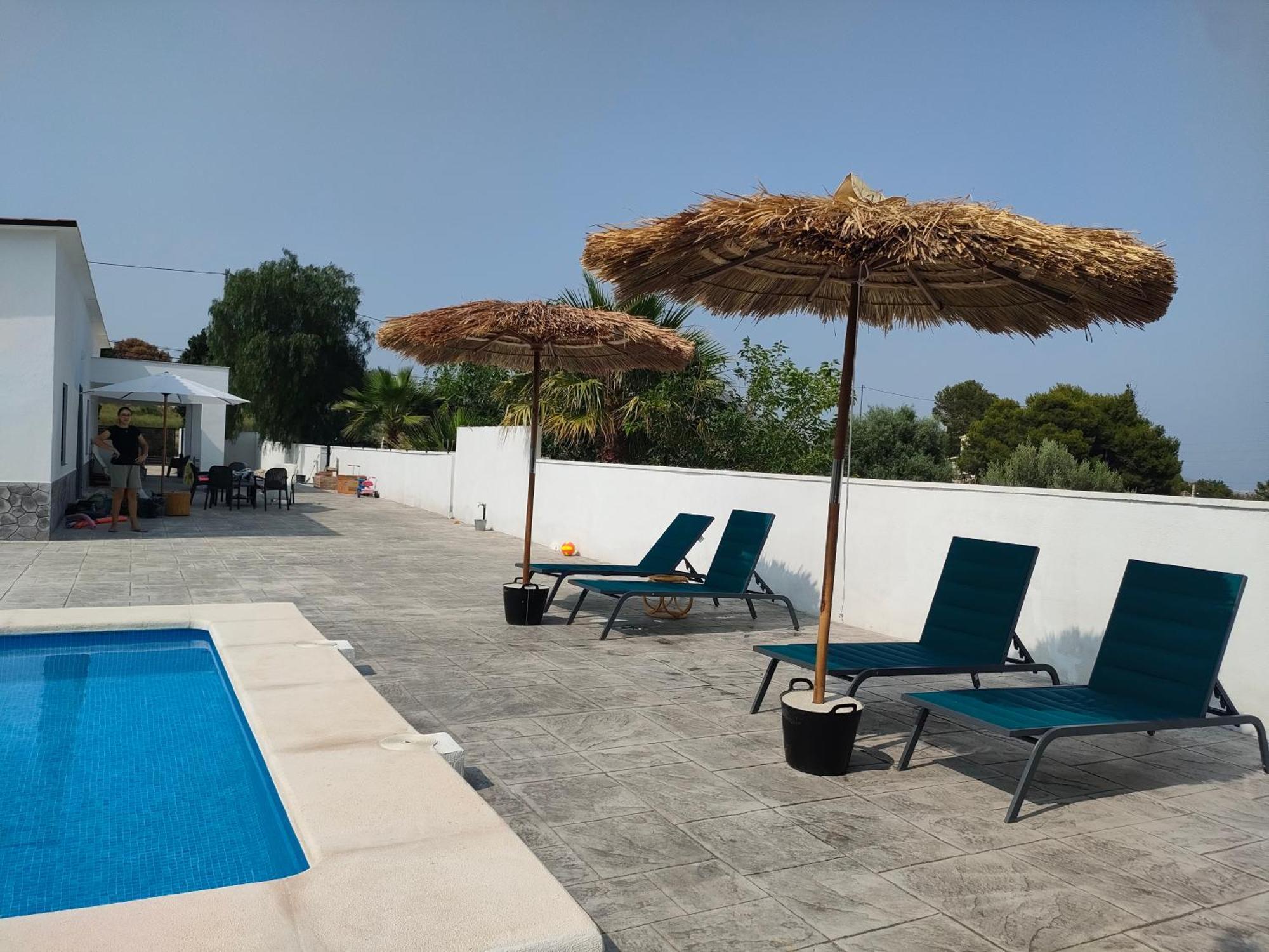Casa Rural Con Piscina Climatizada Y Barbacoa A 10 Km De Alicante Y Playas, 3000 M2 De Terreno เอลเช ภายนอก รูปภาพ